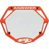 Answer 3D -Rennschildplatte