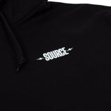 Quelle für immer Pullover Hoodie - Schwarz