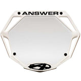 Answer 3D -Rennschildplatte