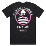 Chic x Help 'We Fil Criminals' T-shirt - Black