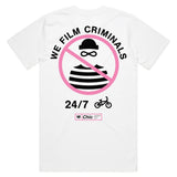Chic x Help 'We Fil Criminals' T-shirt - White