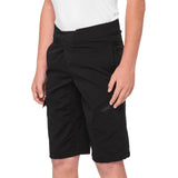 100% Ridcoamp Youth Rennshorts - Schwarz