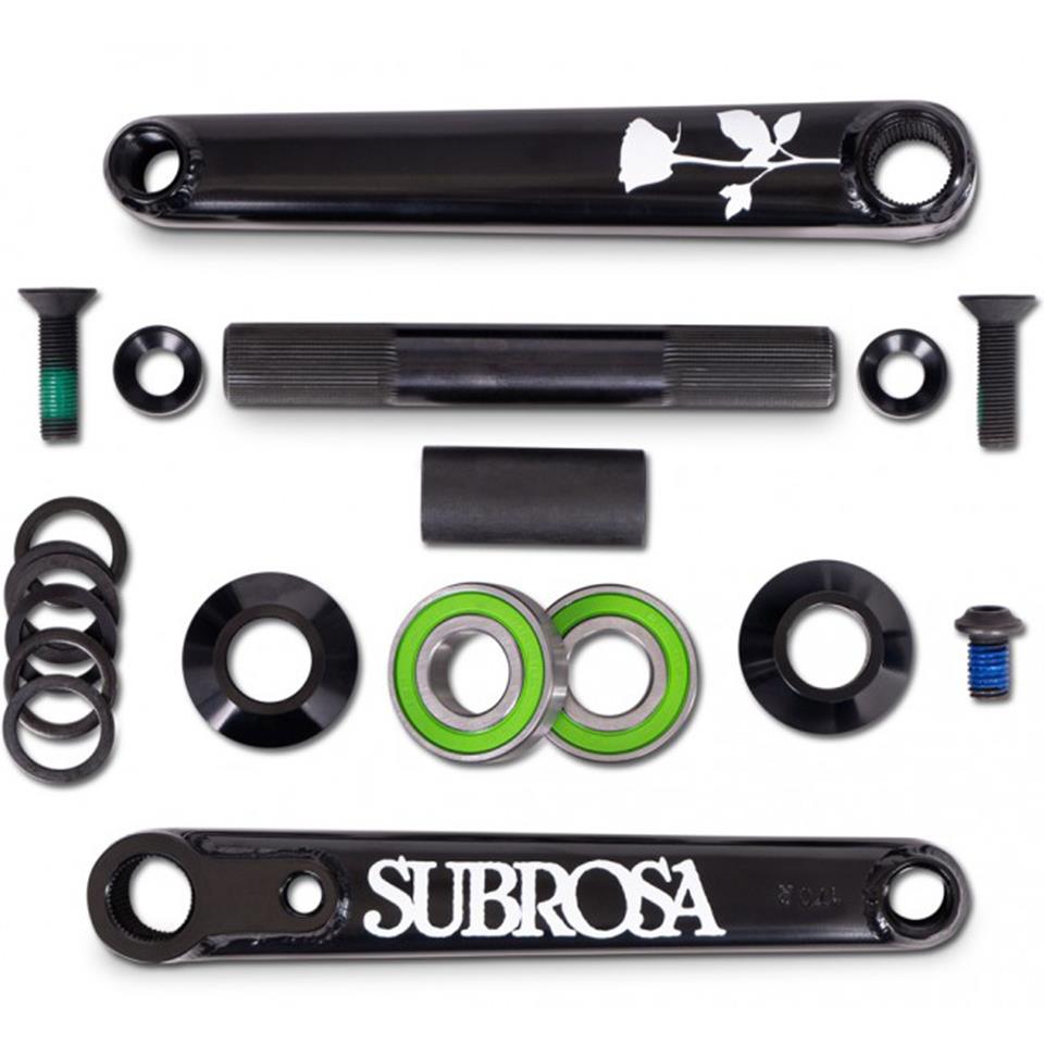 ま*ー様 BMX SUBROSA Rose Cranks MatteBlack1 Subrosa Rose Cranks | Source BMX - AM