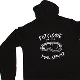 Fast And Loose Pool Service Hoodie - Schwarz