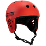 Pro-Tec Vollgeschnittener Helm - matt hellrot