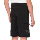 100% Ridcoamp Youth Rennshorts - Schwarz