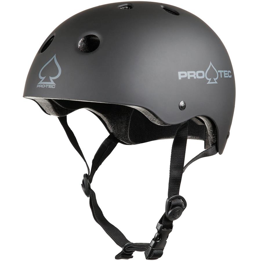 fahrradhelme bmx Pro-Tec Klassischer Helm - Matt Schwarz | Source BMX