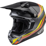 Fly Rennformel CP Speeder S.E. Helm - Schwarz/Gelb Rot