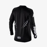 100% R -Core X Race Jersey - Schwarz/Weiß
