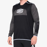 100% R -Core X Race Jersey - Schwarz