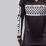 Stay Strong Checker Race Trikot - Schwarz