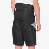 100% R-Core-Rennen Youth Kurze Hose - Schwarz