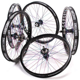 Profile Mini Front Female Wheel - Titan -Upgrade - Schwarz/Regenbogen