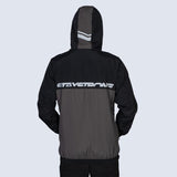 Stay Strong Vertikale volle Zip -Jacke abschneiden - Schwarz/Grau