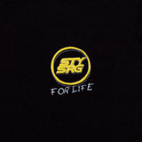 Stay Strong Kritzle Langarm Youth T -Shirt - Schwarz