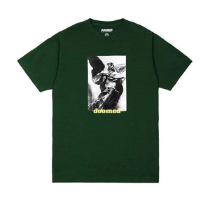Doomed Statue -T -Shirt - Grün