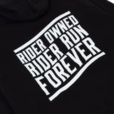 Quelle für immer Pullover Hoodie - Schwarz