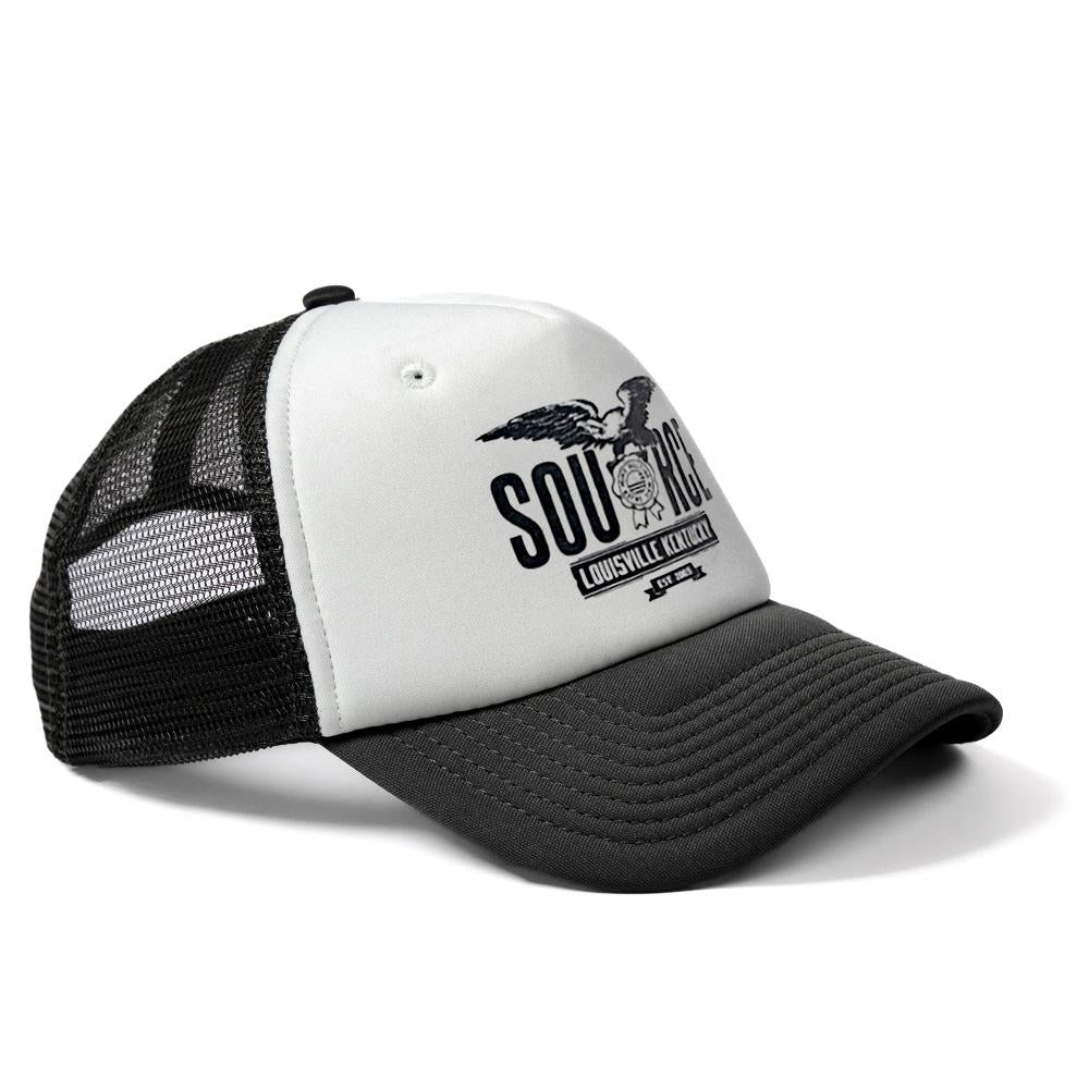 Quelle Louisville Trucker Hut - Schwarz/Weiß
