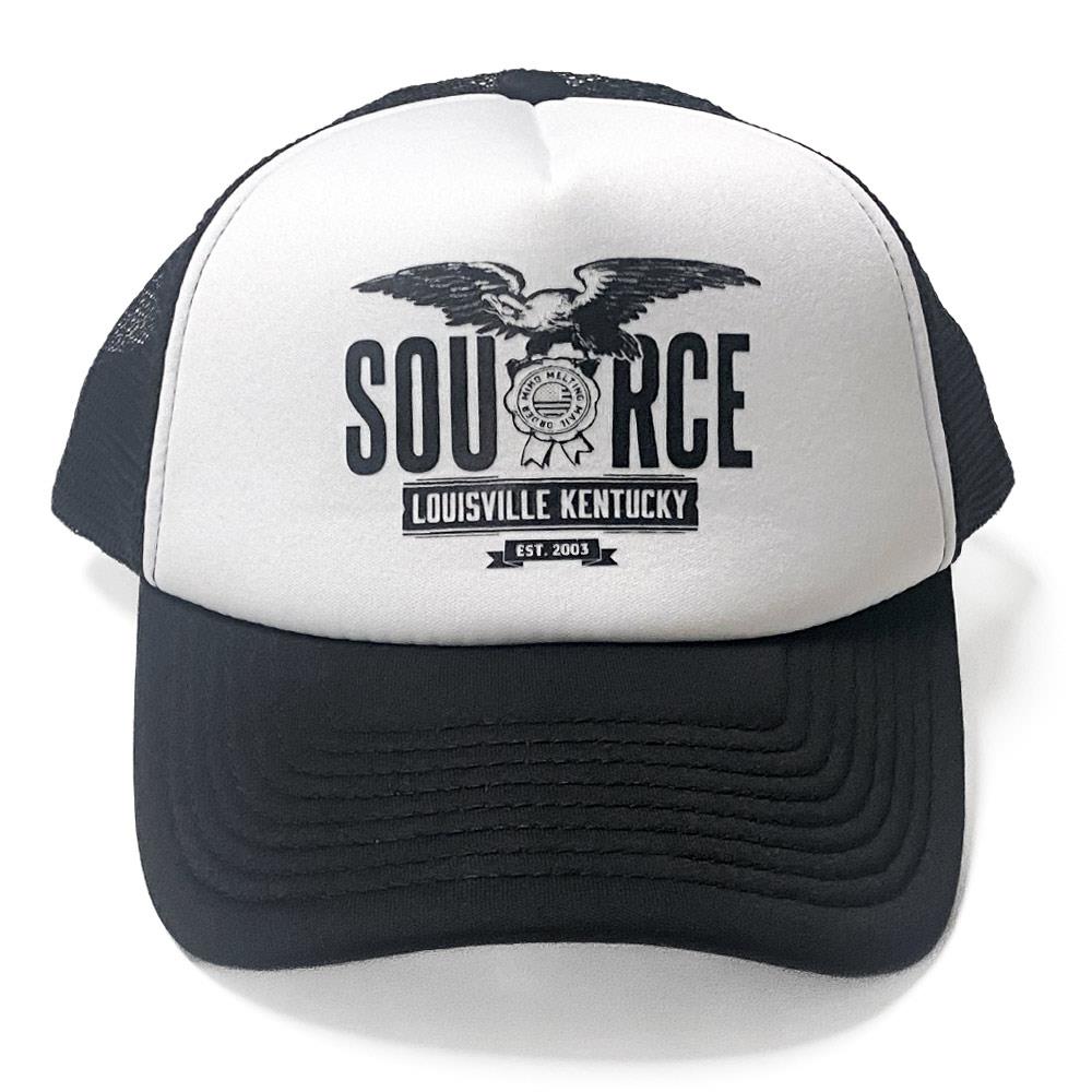 Quelle Louisville Trucker Hut - Schwarz/Weiß