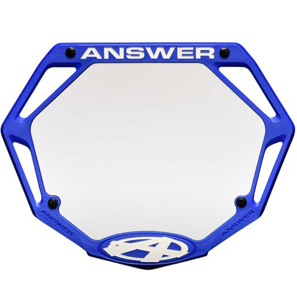 Answer 3D Race Number Plate