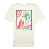 Vans T -shirt stampato - bianco antico
