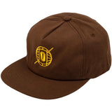 Odyssey Cappello da relè - marrone con punto giallo dorato