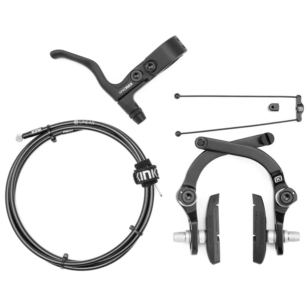 Kink Desist II Bremskit - Matte Schwarz