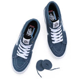 Vans Skate Grosso Mid Pig Wildleder - Blau/Weiß