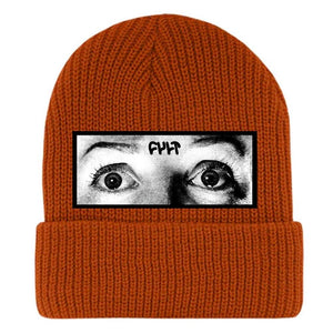 Cult Augen Mütze - Orange verbrannt