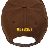 Odyssey Cappello da relè - marrone con punto giallo dorato