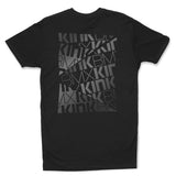 Kink T -shirt cracked - Nero