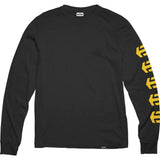 Etnies T -shirt a manica lunga Thomas Hooper - Nero
