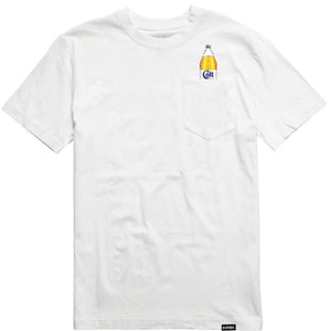 Etnies Colt 45 Taschen -T -Shirt - Weiß