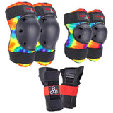 Triple8 Pad Set - Saver Series 3 PC Junior - Tie Dye