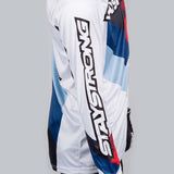 Stay Strong Chevron Race Jersey - Bianco