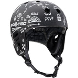 Pro-Tec Voller Schnitt Cult Helm - Matte Schwarz