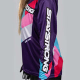 Stay Strong Youth Chevron Race Trikot - lila