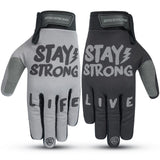 Stay Strong Guanti di vita vivi - Nero/Grigio