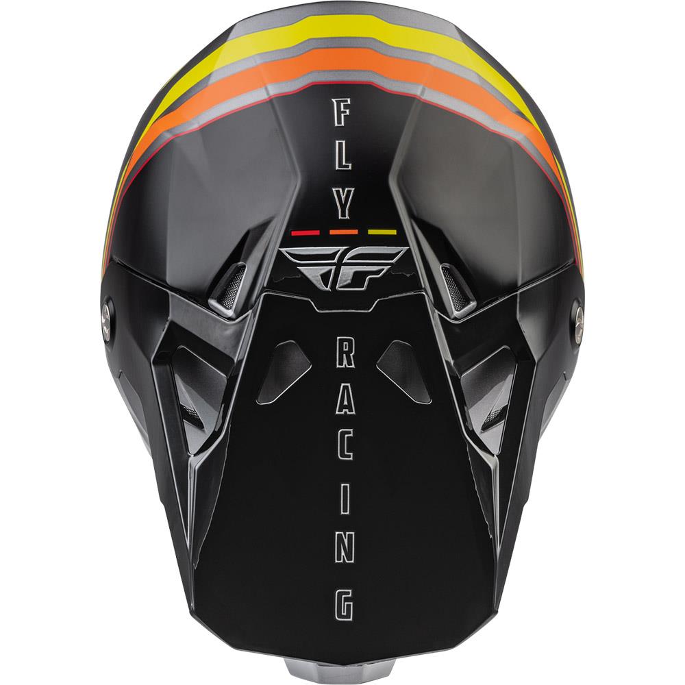 Fly Racing Formula CP Speeder S.E. Helmet - Black/Yellow/Red