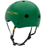Pro-Tec Klassischer Helm - Matte Rasta Grün