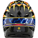 Troy Lee D4 Carbon Rennhelm - Blitz/Schwarz