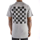 Stay Strong T -shirt Checker - Grigio