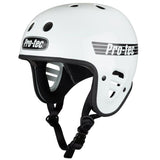 Pro-tec Fullcut Helm - glänzend weiß