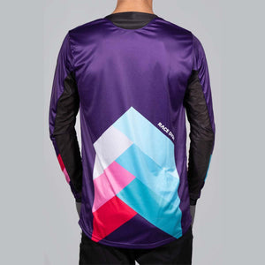 Stay Strong Chevron Race Trikot - lila