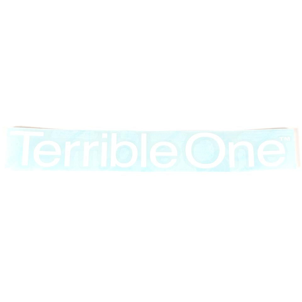 Terrible One Barcode -Stanzaufkleber