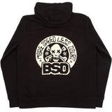 BSD Mehr Geschwindigkeitspullover Hoodie - Schwarz