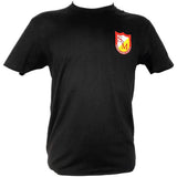 S&M T -shirt classica scudo - Nero