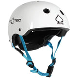 Pro-Tec JR Classic Helm - Glanz weiß