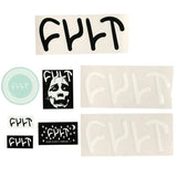 Cult 8pc Aufkleberpaket