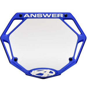 Answer 3D Race Number Plate